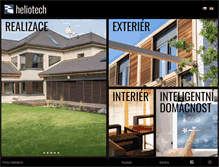 Tablet Screenshot of heliotech.cz